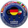 Bügelaufnäher Gordon Bennett 2016 - Original Rückenaufnäher der 65. Coupe Aéronautique Gladbeck