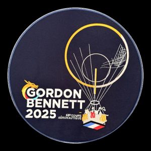 Bügelaufnäher Gordon Bennett 2025 - Offizieller Rückenaufnäher der 68. Coupe Aéronautique