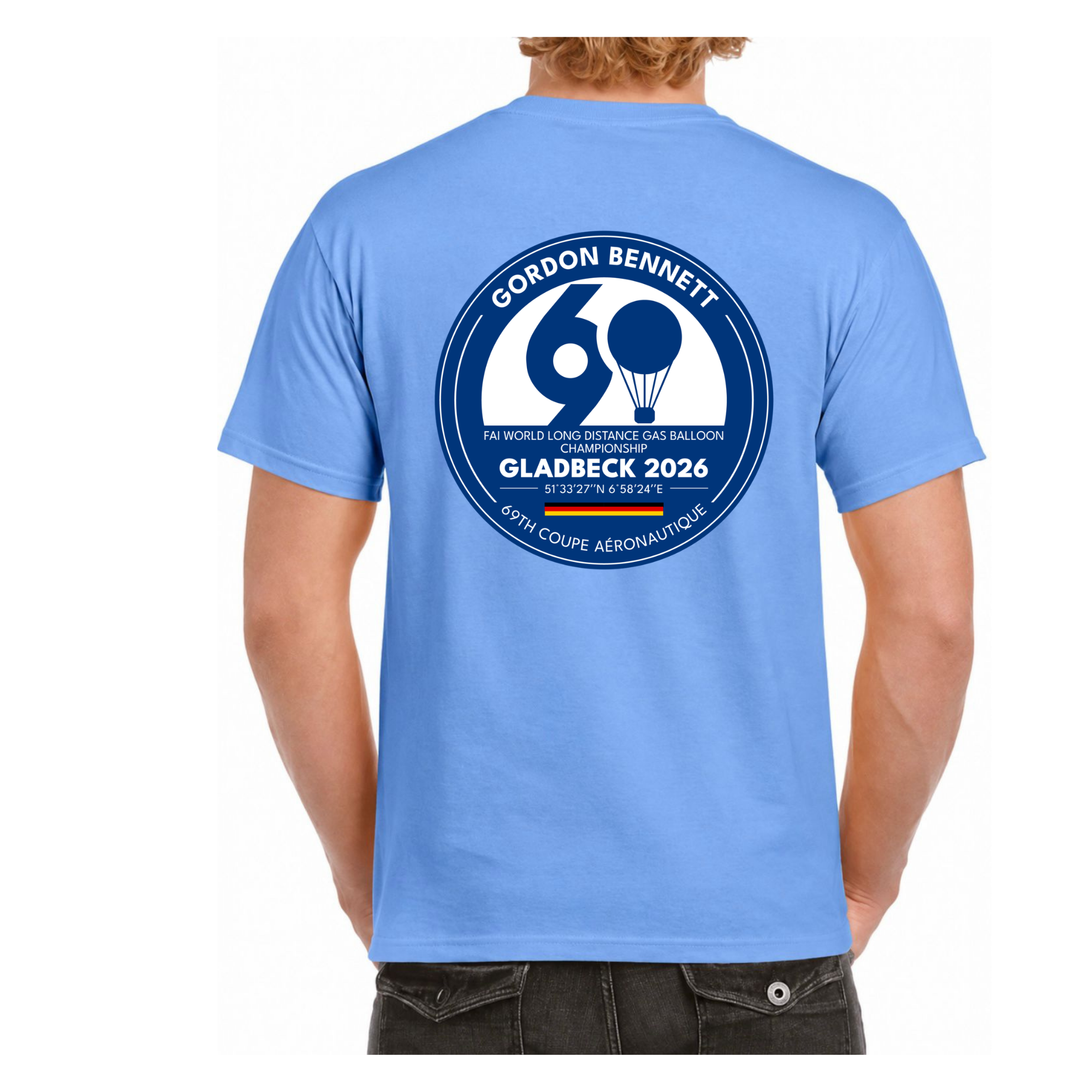 Gordon Bennett T-Shirt 2026 Navy – Bild 3